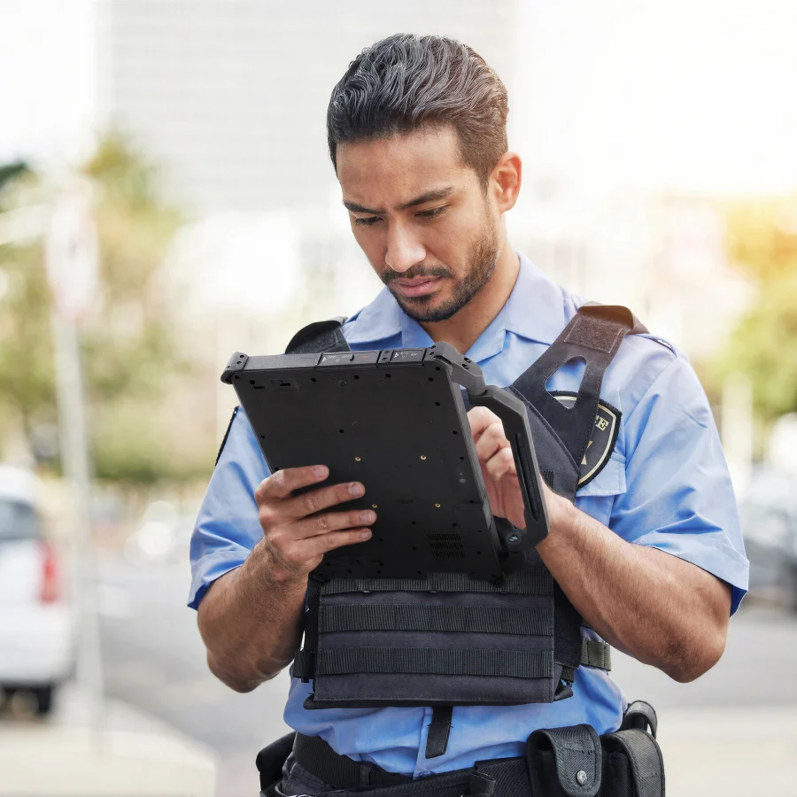 Getac G140 im Public-Safety-Einsatz
