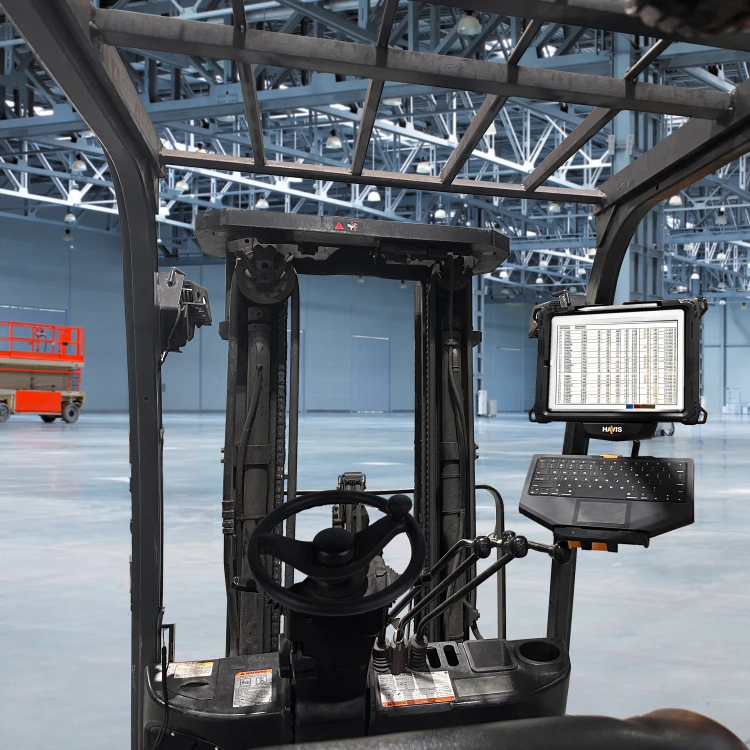 Havis Gabelstapler-Halterung im Lager